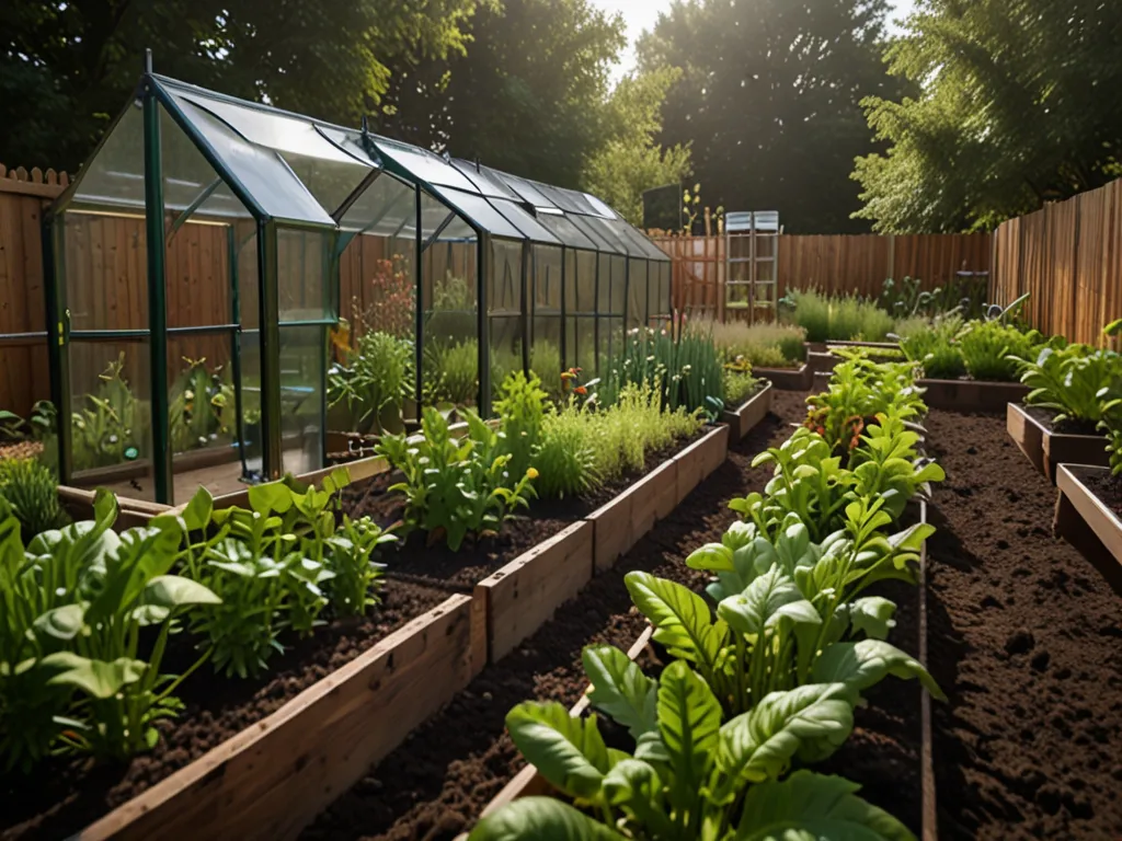 Sustainable garden ecosystem